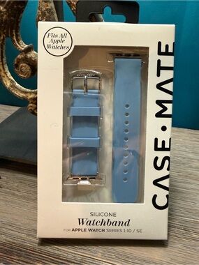 case-mate Silicone Watchband for Apple Watch - Light Blue